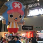 Le stand One Piece, avec possibilité de prendre des photos avec les persos !