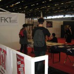 Stand d'une association de tir à l'arc